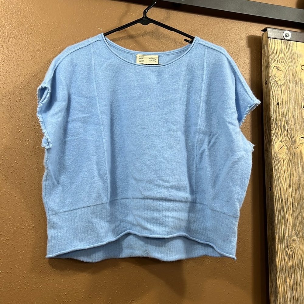 Cashmere anthropology top